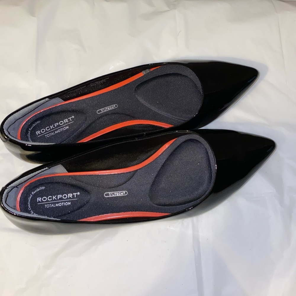 RockPort Patent Leather Pointed Flats